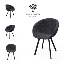 Krzesło KR-500 Ruby Kolory Tkanina Tessero 01 Design Italia 2025-2030